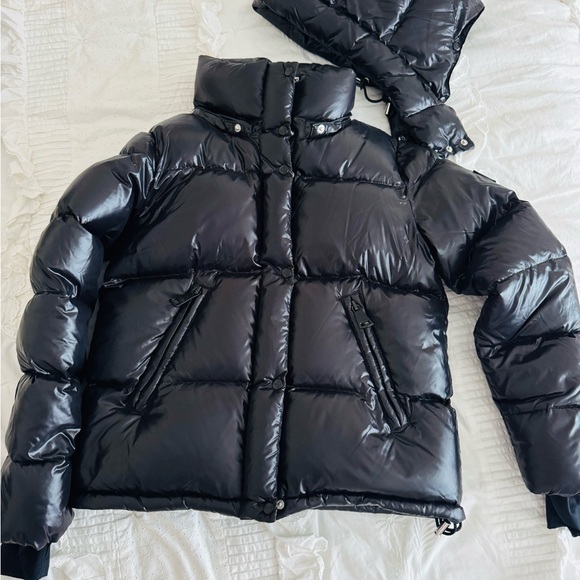 SAM. Shiny Black Jacket